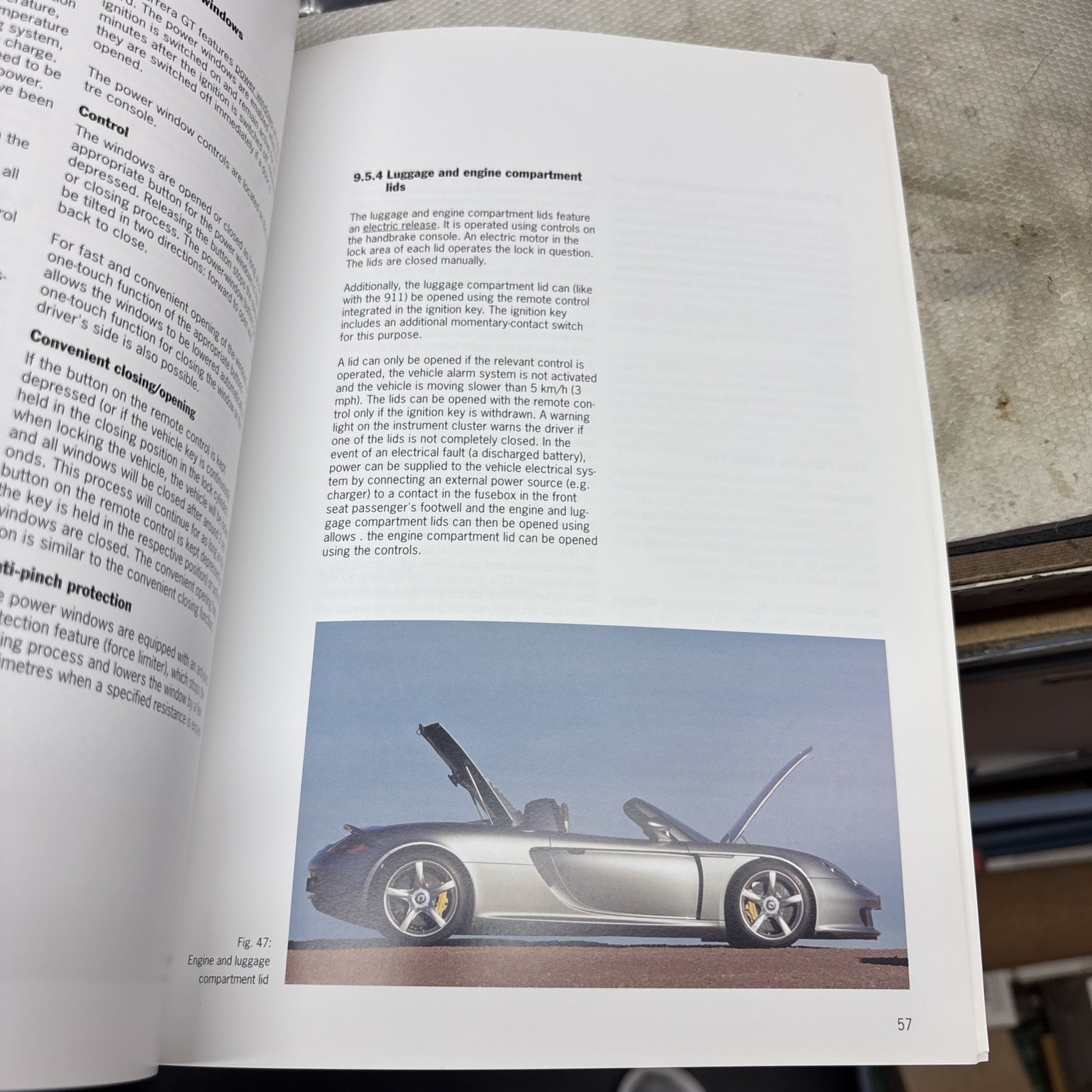 Porsche Carrera GT Product Information Brochure 2003 - Rare