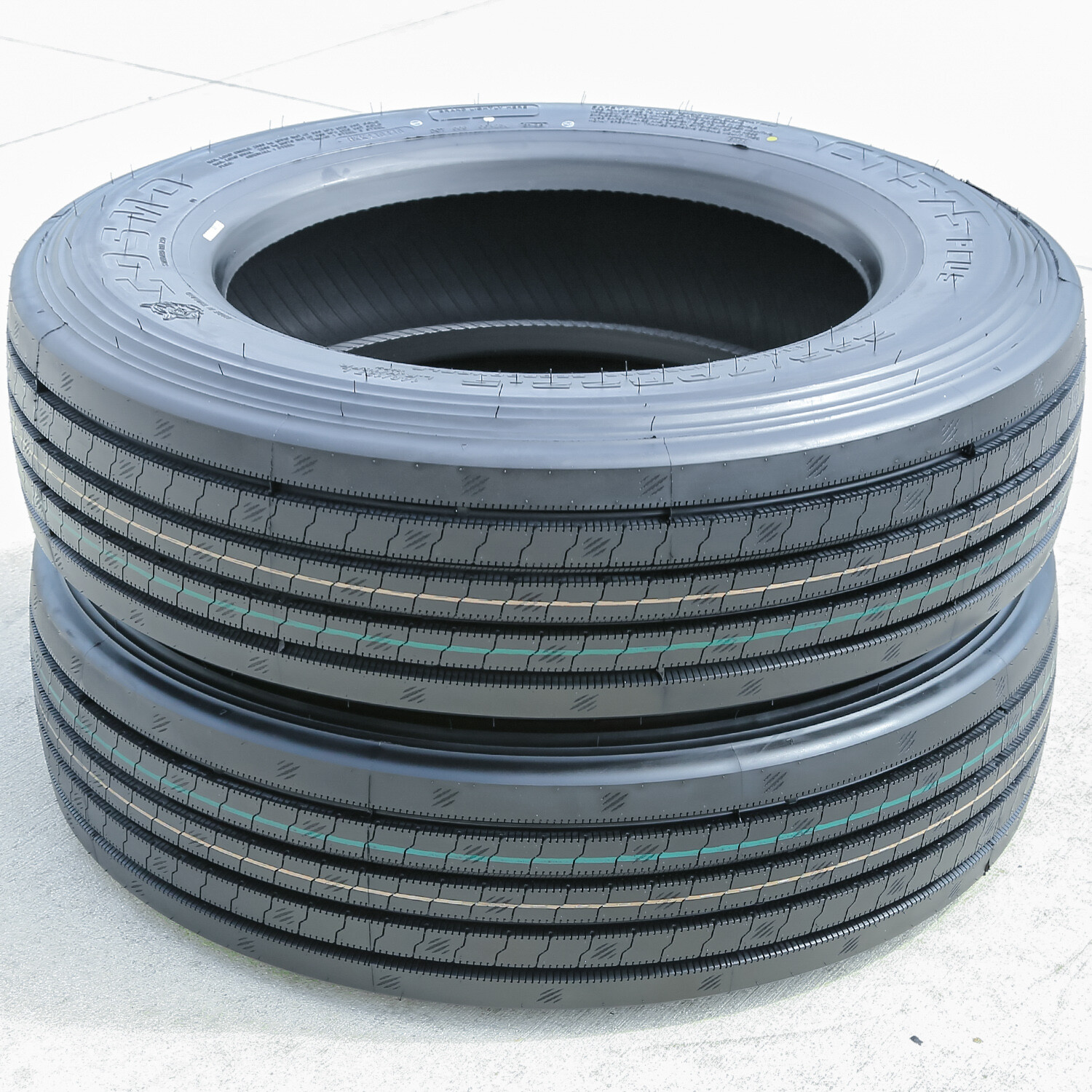 2 Tires Cosmo CT575 Plus 255/70R22.5 Load H 16 Ply All Position Commercial