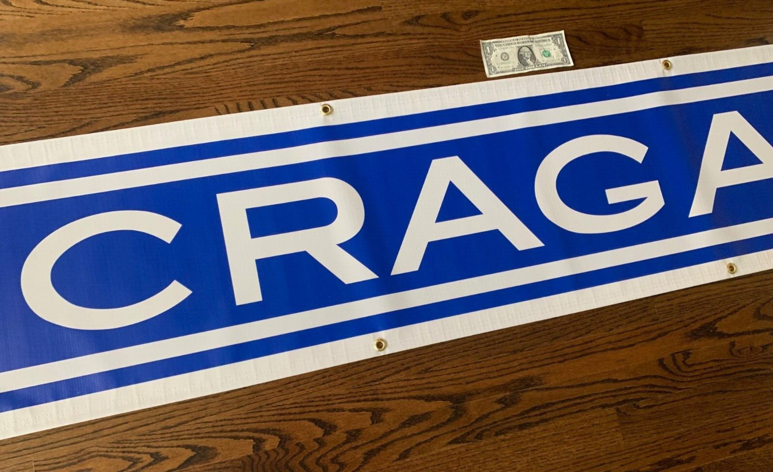 CRAGAR Garage Banner Sign (Large 16"x72")