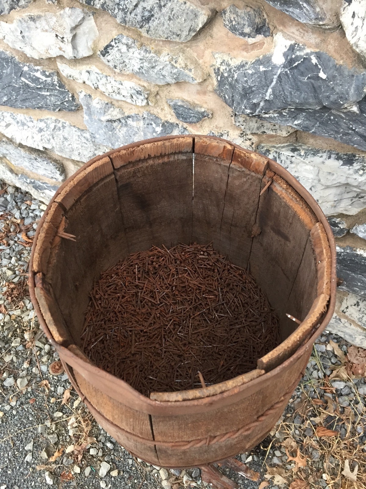 1” Old Square Nails 25 Real 1850’s Vintage Rusty Patina 5/32” Small Head Brads