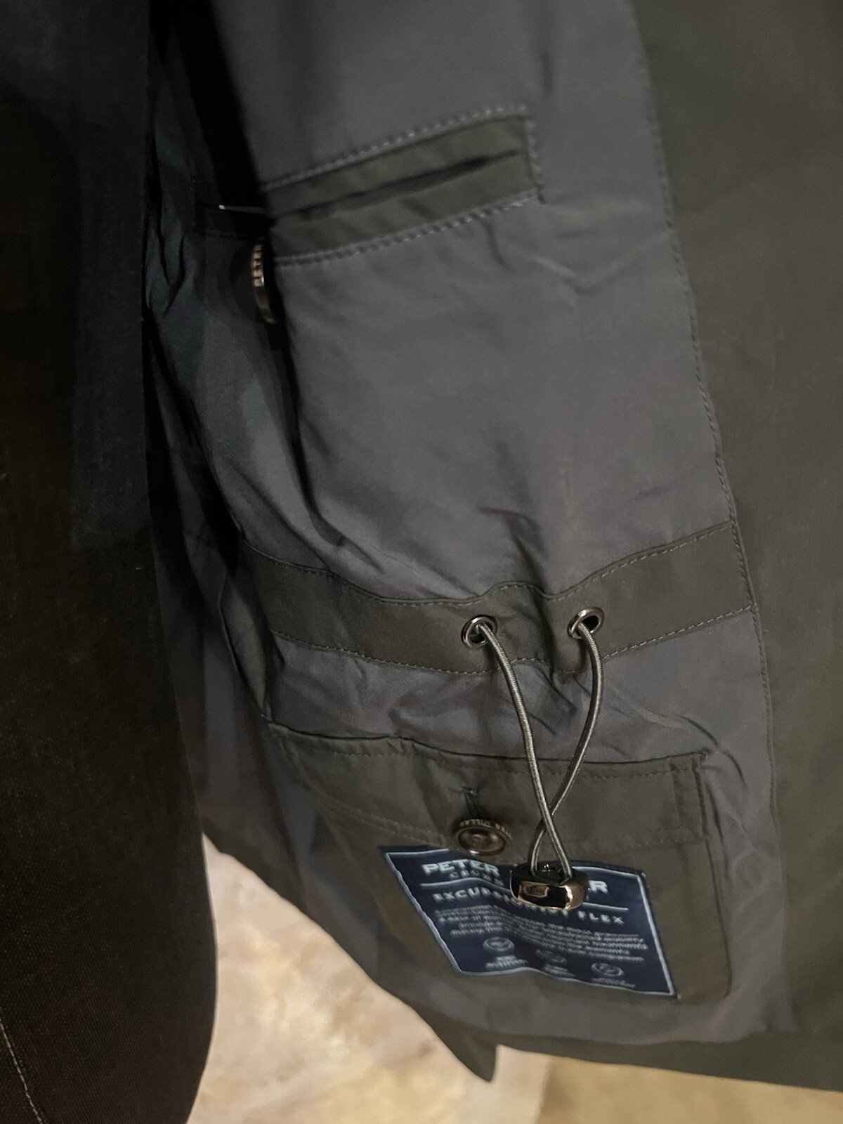 Peter Millar Jacket Windbreaker NWT $895 Large loaded Men's green in color