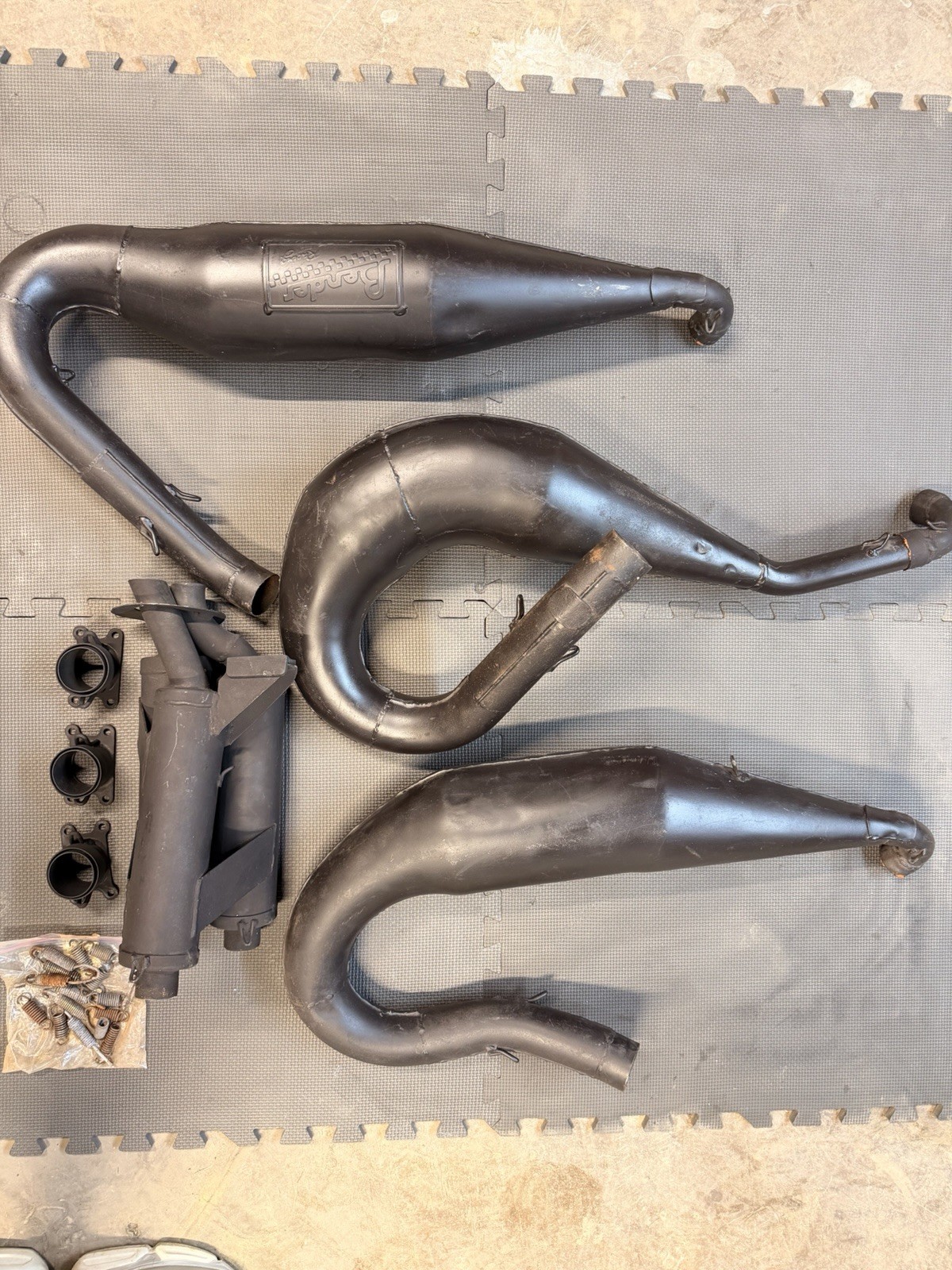 2001-2006 Yamaha Viper 700 BENDER TRIPLE PIPES SXV VIPER PIPES TRIPLE