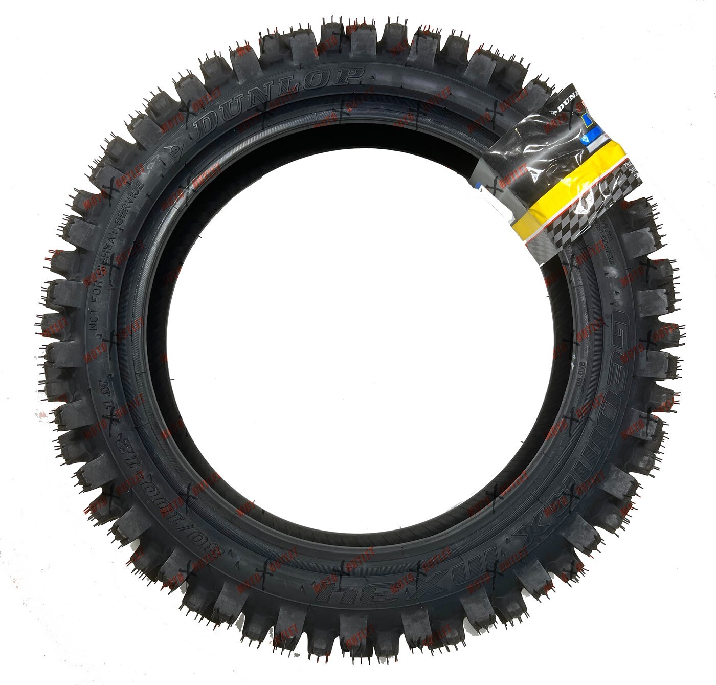 Dunlop 60/100-14 80/100-12 Tire Set MX34 Front Rear CRF110 KLX110 TTR110