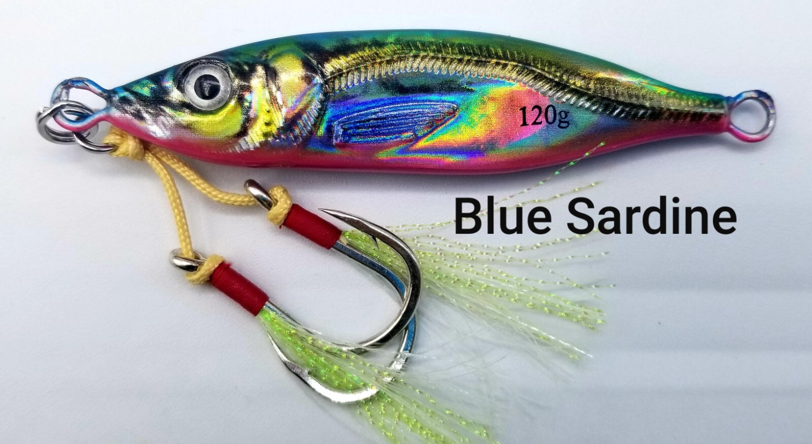 2 per Pkge: Slow Pitch Jig, Speed Jig, Fishing Jig, Fish Jig: 80g, 120g or 160g