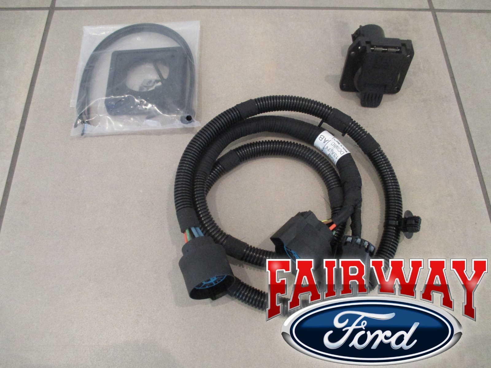 17 thru 22 Super Duty OEM Ford In Bed 5th Trailer Wiring Harness HC3Z-15A416-A