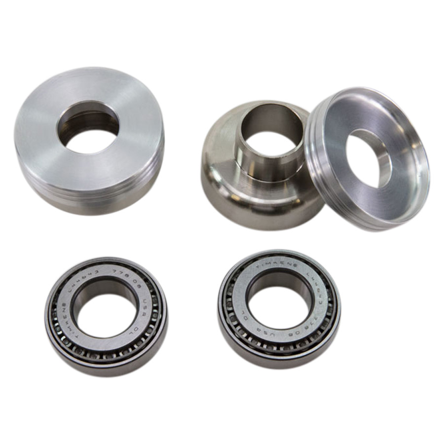 Ironhead Sportster Steering Neck Cup Conversion Bearings 7/8 to 1 springer dna