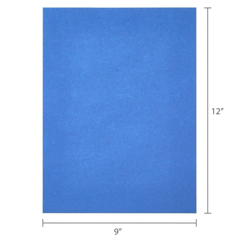 Pen & Gear Construction Paper, Black, 9" x 12", 50 Sheets