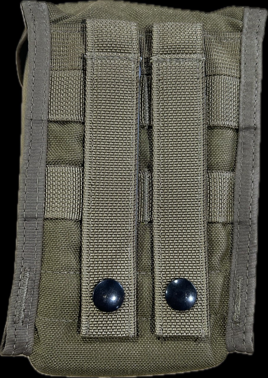 Padded Night Vision Optics MOLLE Pouch with Divider Green New