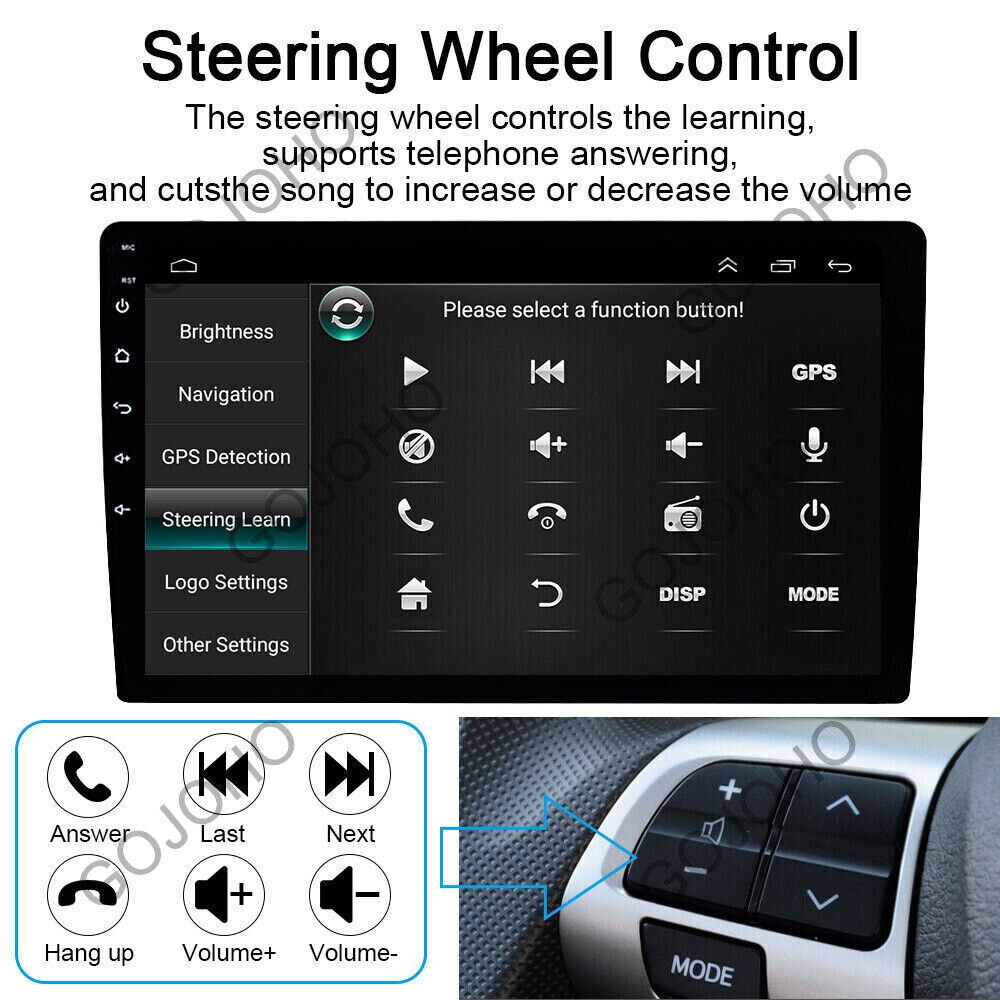 64GB Android 13 Apple CarPlay Car Stereo Radio GPS For Honda CRV CR-V 1995-2001