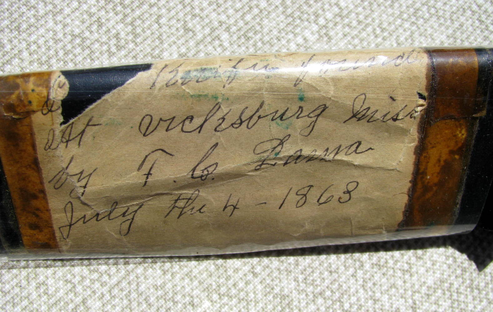 IXL 9 INCH STAG CIVIL WAR SIEGE OF VICKSBURG MISS. JULY 4,1863 BOWIE KNIFE