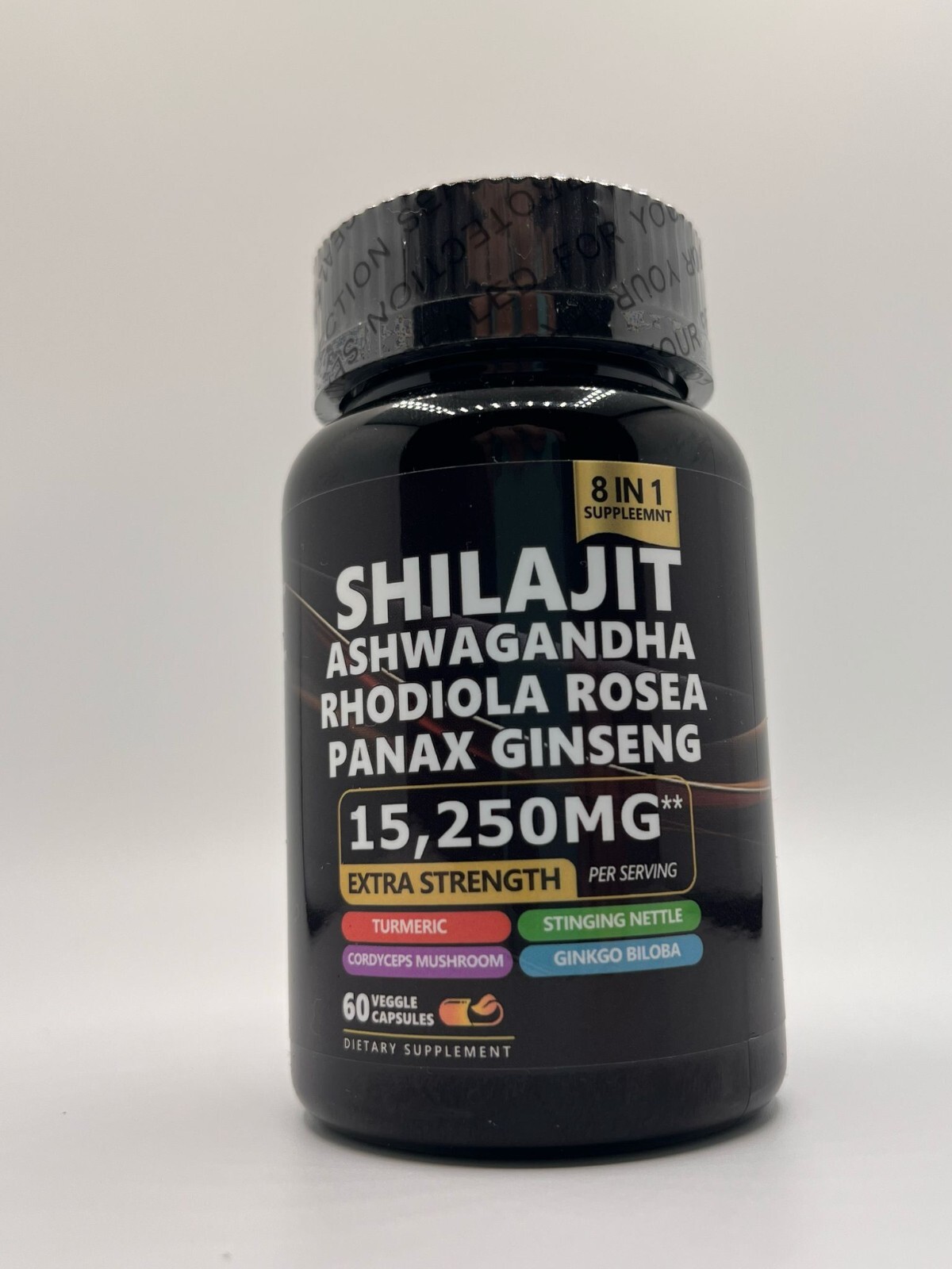Himalayan Shilajit Capsules,Organic,Extremely Potent,Boost Energy,Stress Relief