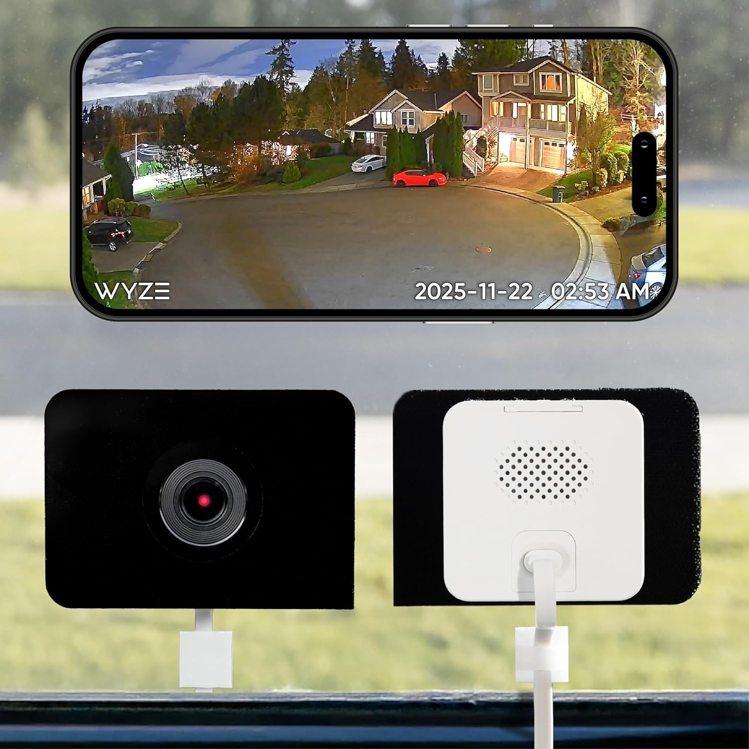 Wyze Window Cam, Color Night Vision - Factory Sealed