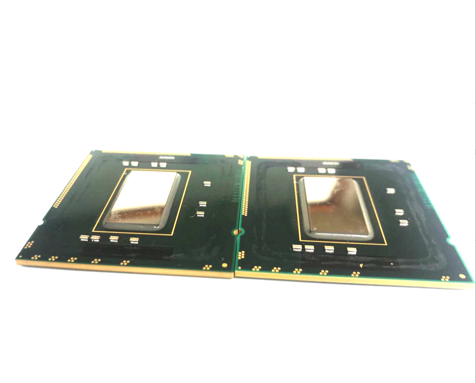 Pair Delidded Intel Xeon 3.46GHz X5690 IHS Removed 2009 4,1 Mac Pro Upgrade Kit