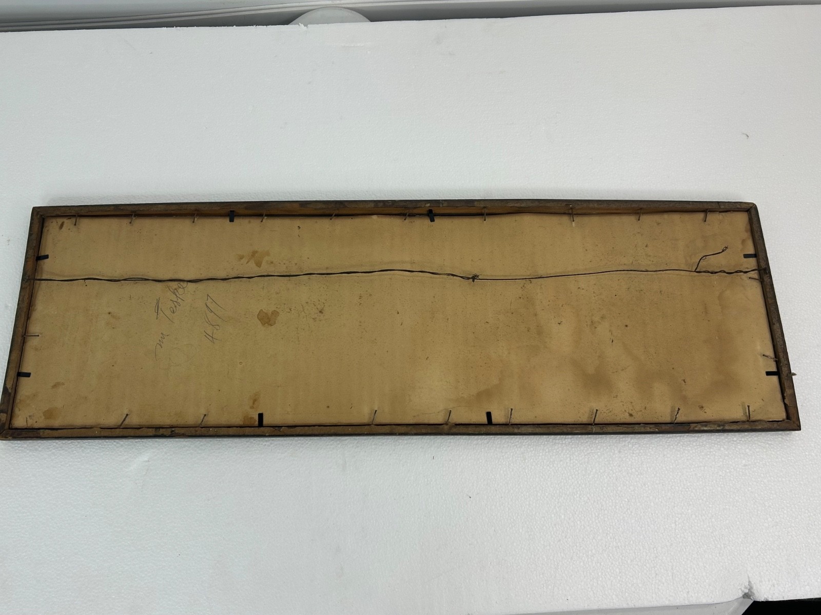 WWI USS Powhatan ID-3013 Transporting US Army 30th Division Framed Panoramic