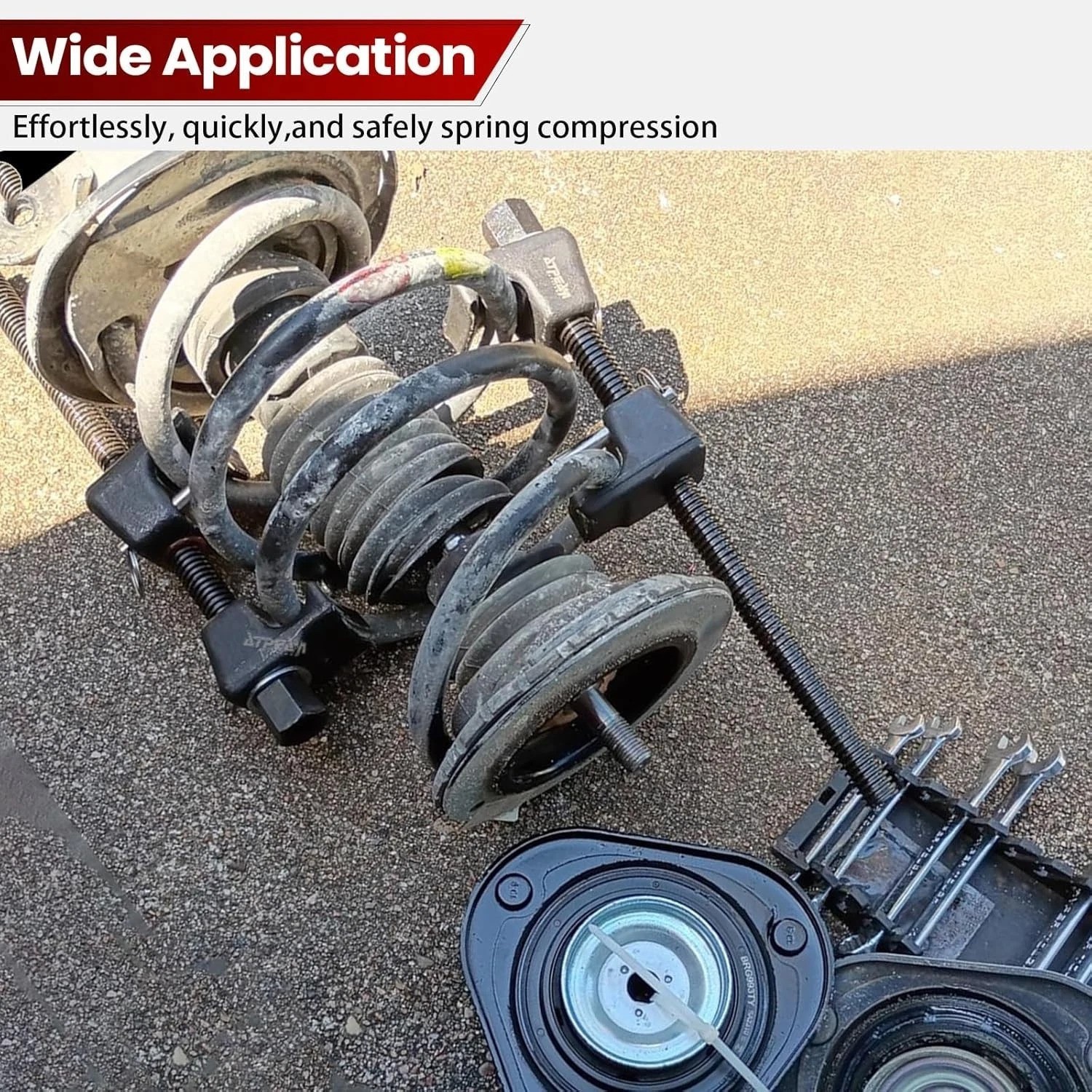 Manual Spring Compressor for Strut Tubes