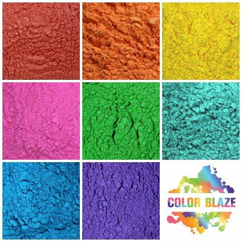1 Pound Bags - 8 lbsTotal Backyard Color Fun Powder Perfect for Color Wars, Runs