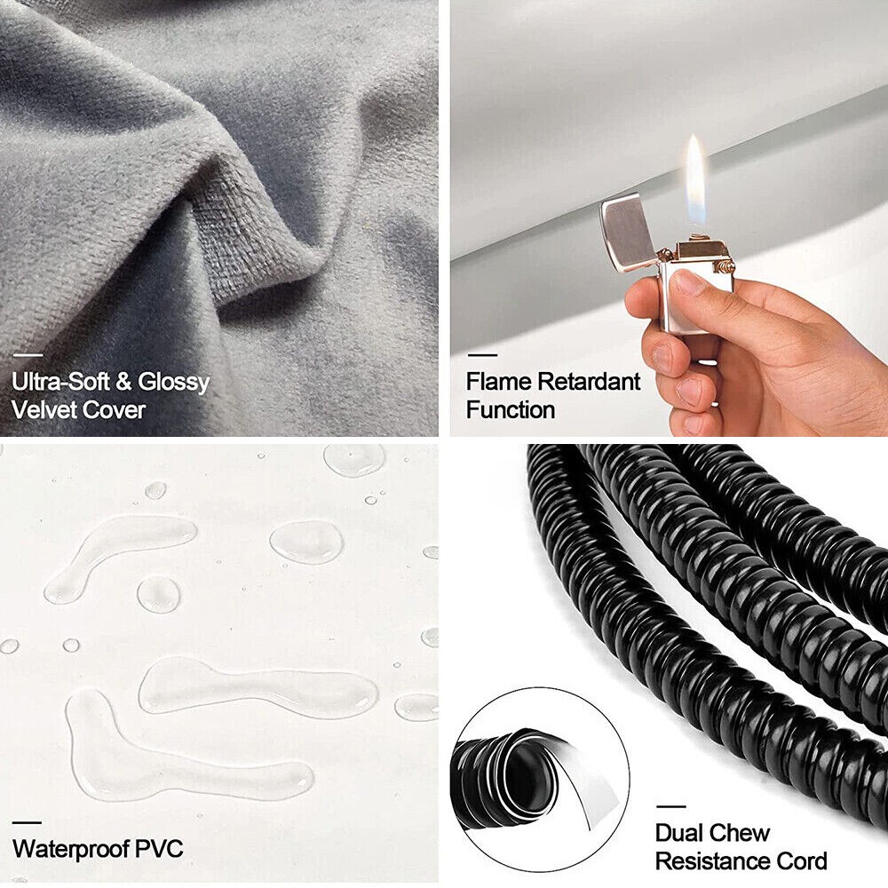 Large Pet Heating Pad Electric Blanket Waterproof Mat Warmer Washable Dog Cats