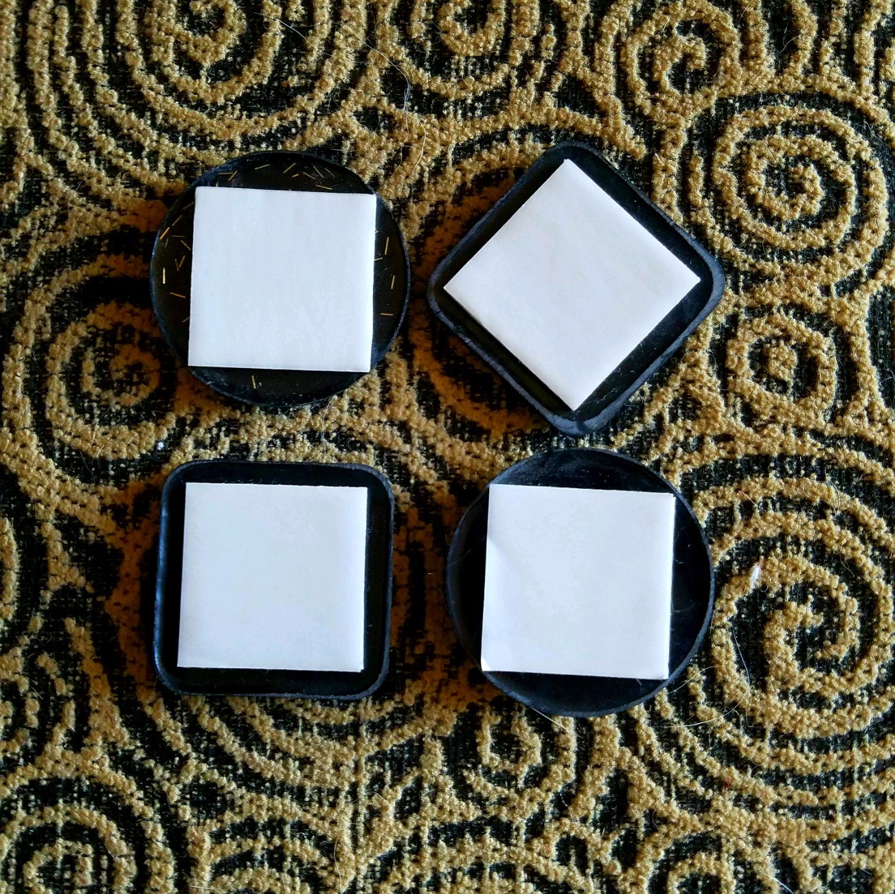 EMF Shield for Cell Phone Case - Orgonite® - 2 Small Orgone Protection Stickers