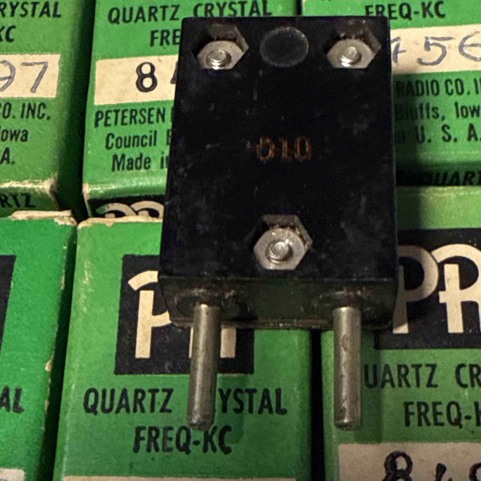 one FT243 quartz crystal from the list below : PR