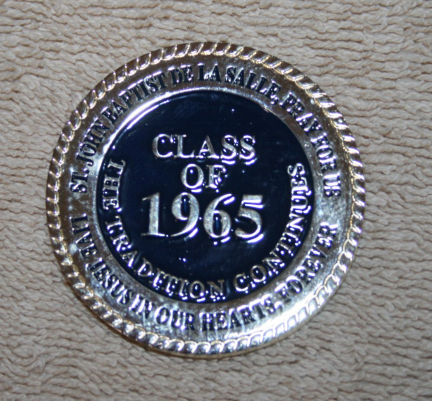 Christian Brothers Academy, Lincroft, NJ Class of 1965/2015 Challenge Coin