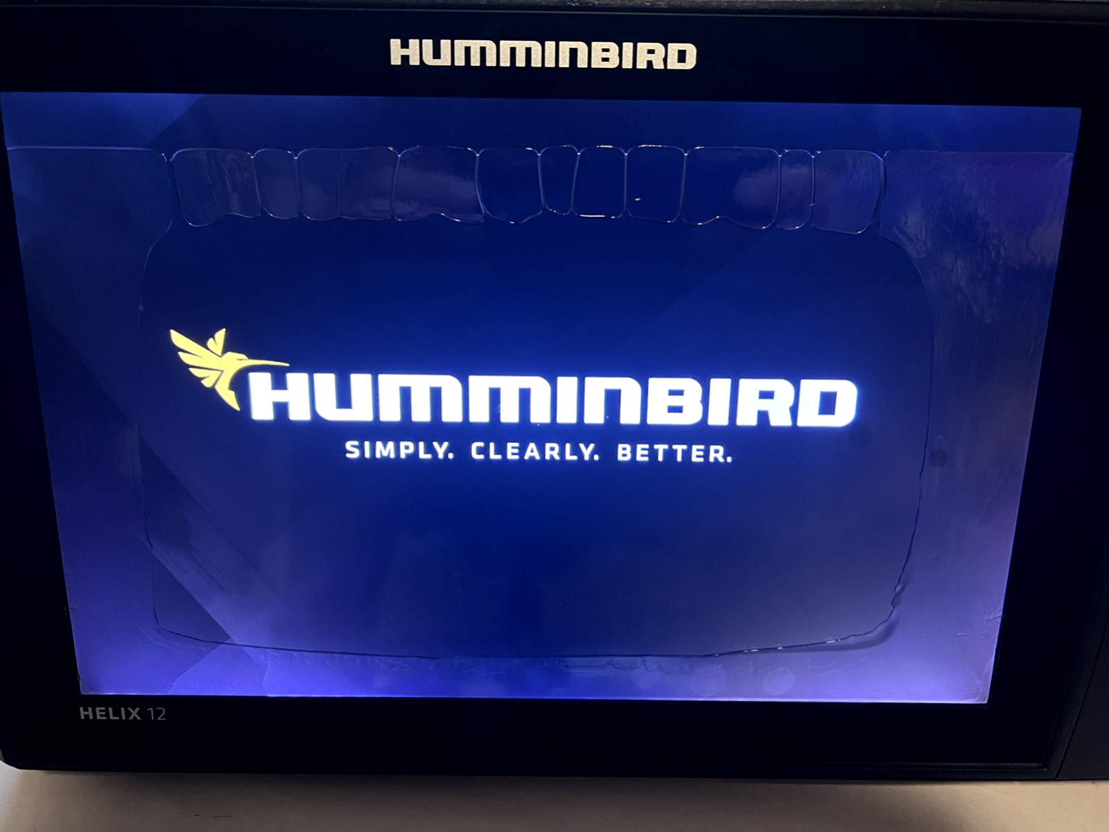 Humminbird HELIX 12 MSI GPS/FishFinder (SCREEN DELAMINATION ISSUE)