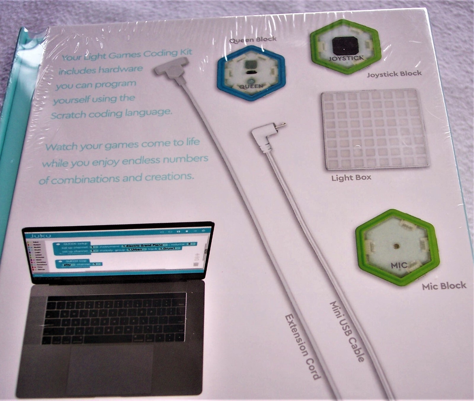 Juku Light Games Coding Kit NEW Sealed Create Games Shapes Patterns 9435740