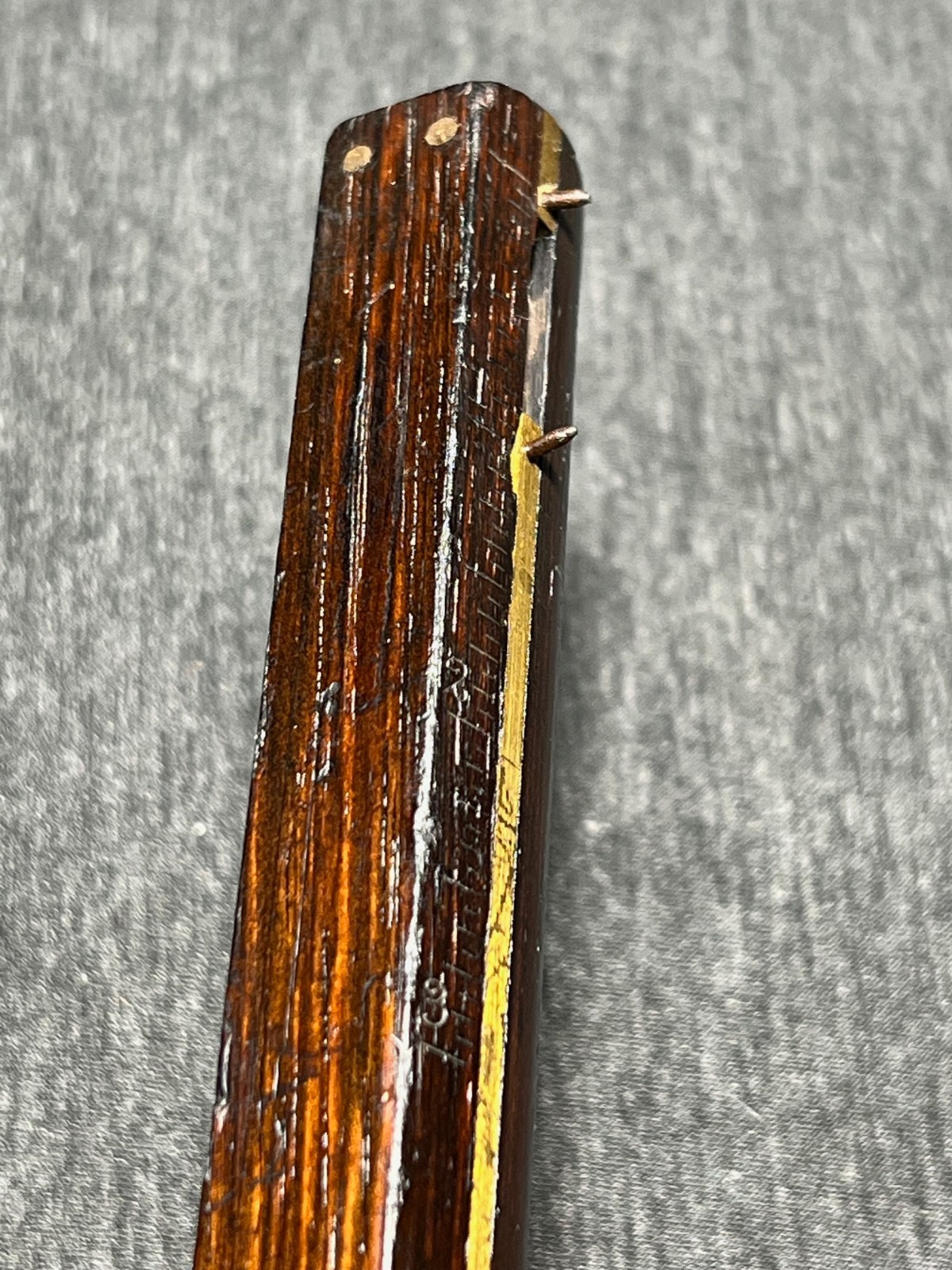 Antique Stanley No. 77 Mortise Gauge Rosewood and Brass