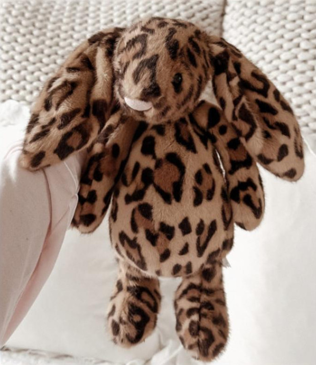 Jellycat Cobblehop Leopard Bunny Plush Toy Doll Soft Stuffed Gifts With Dust Bag