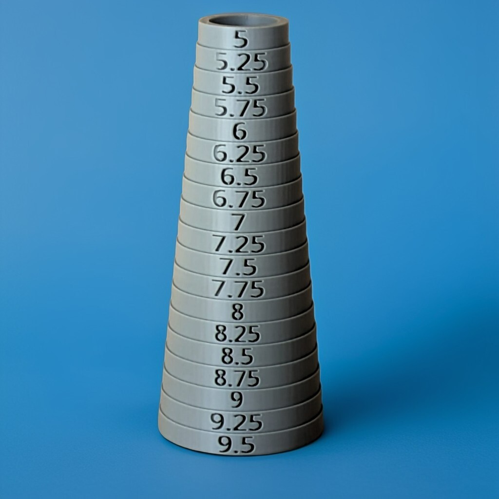 Bracelet Sizer Mandrel Quarter Sizes - (Factory Seconds 100% Functional)