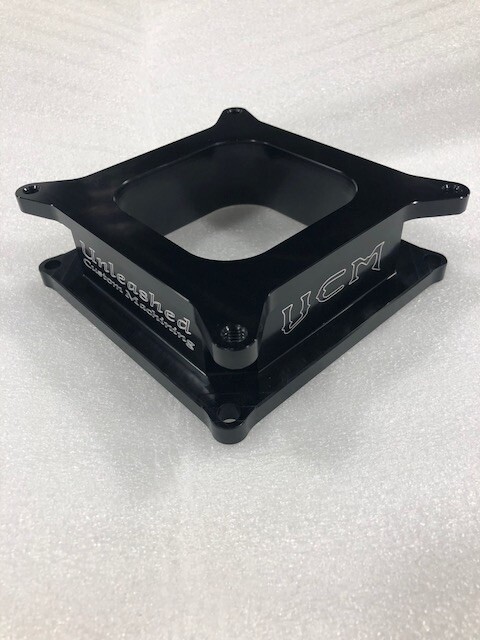 2 Inch Open Blend 4500 Intake to 4150 Carburetor Adaptor New Lightweight Config