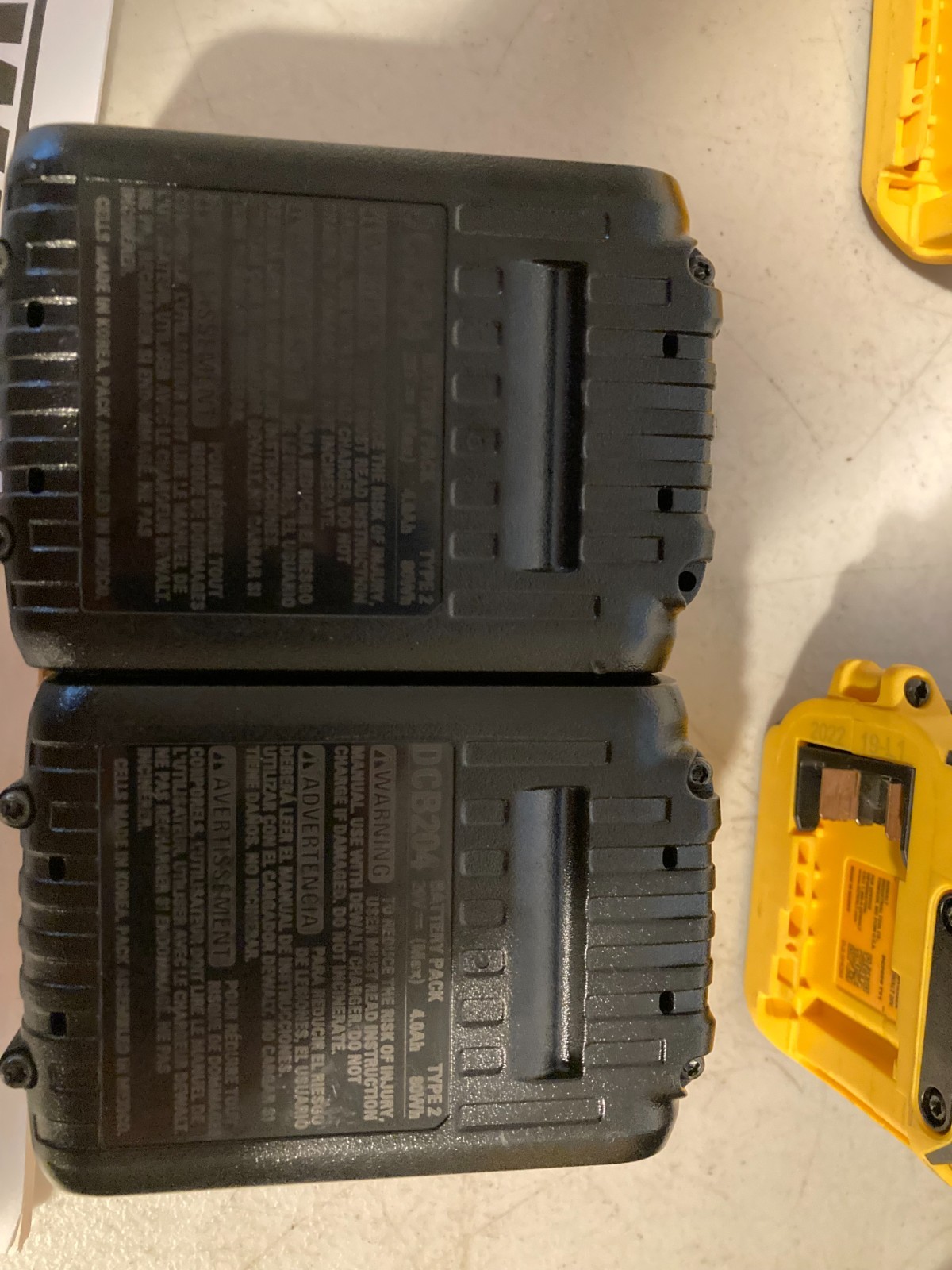 DeWalt 20V Max XR Brushless 2-Tool Combo Kit DCD800 DCF850 (2) 4Ah Batts w/Bag