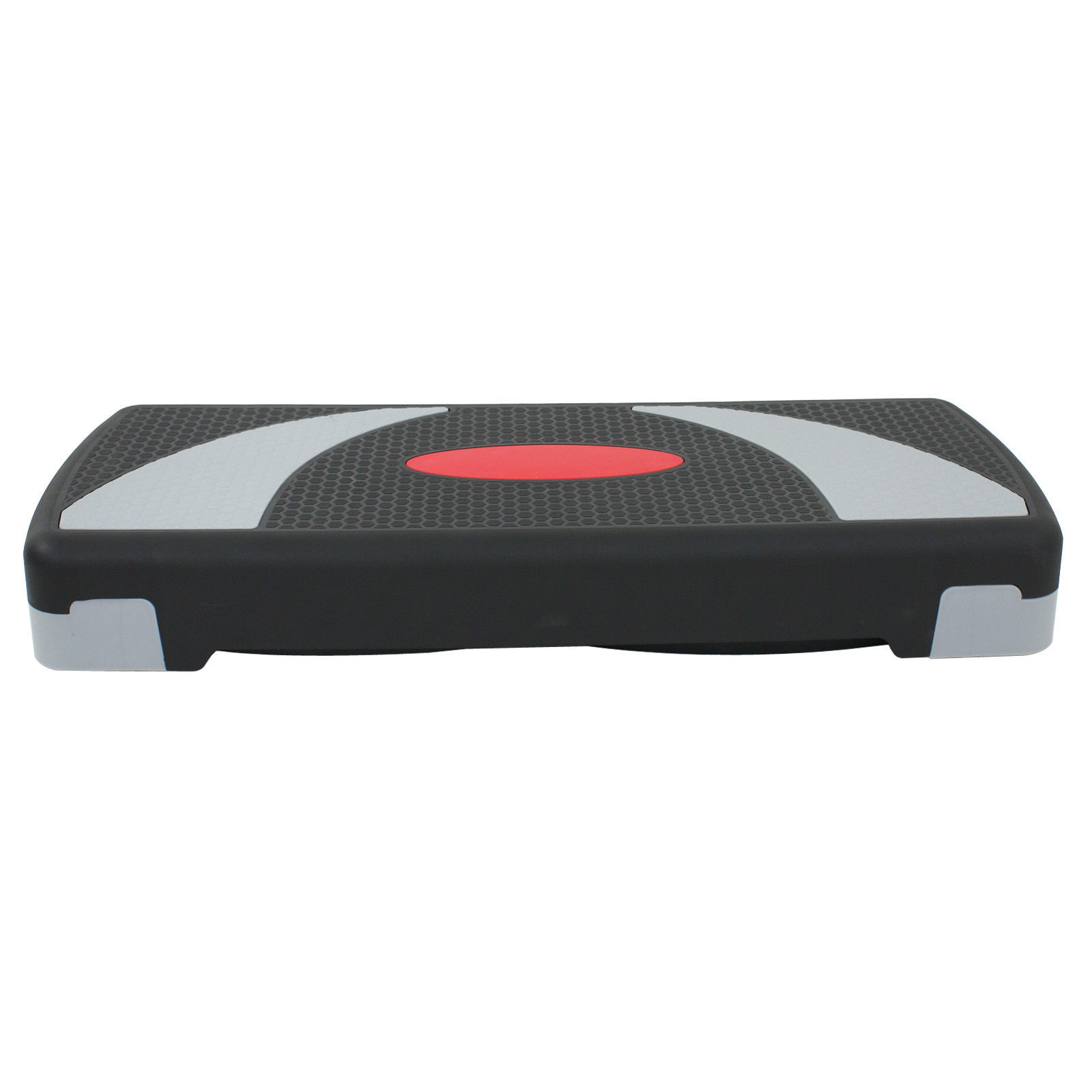 30'' Fitness Aerobic Step Adjust Indoor Exercise Stepper W/risers 4" - 6" - 8"