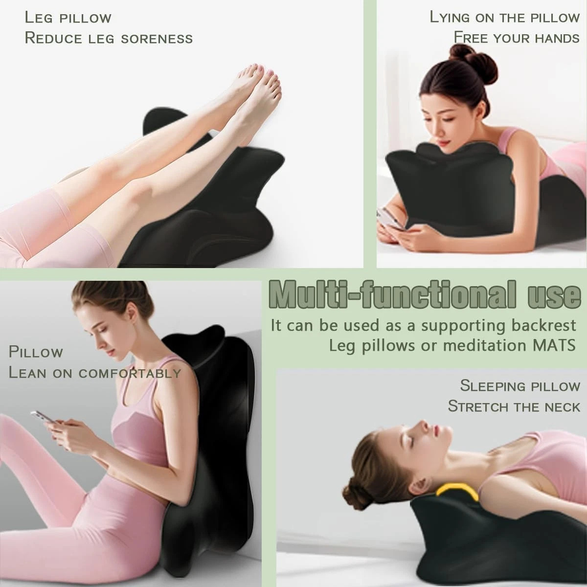 Sweet Spot Pillow Chiro Monk Pillows for Couples Ergonomic Memory Foam 27° Angle