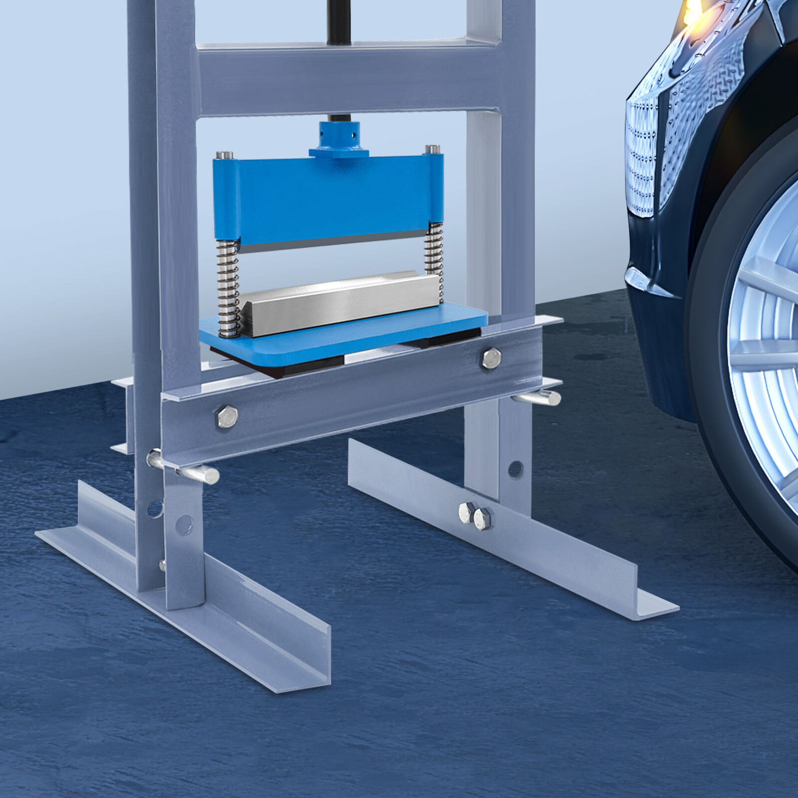 12 Inch For Hydraulic Shop Presses Attachment Press Bending Brake Attachment 90°