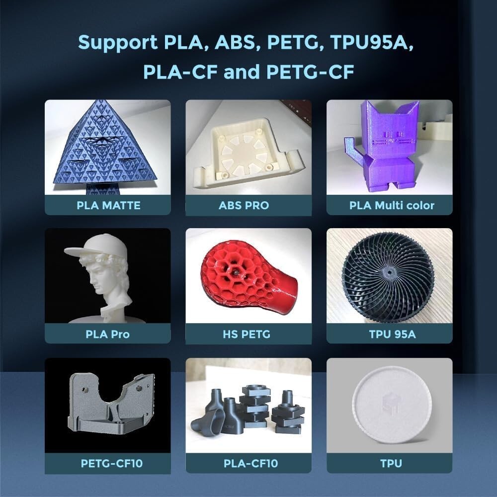 FLASHFORGE Adventurer 5M 3D Printer Fully Auto Leveling w/ Max 600mm/s Core XY