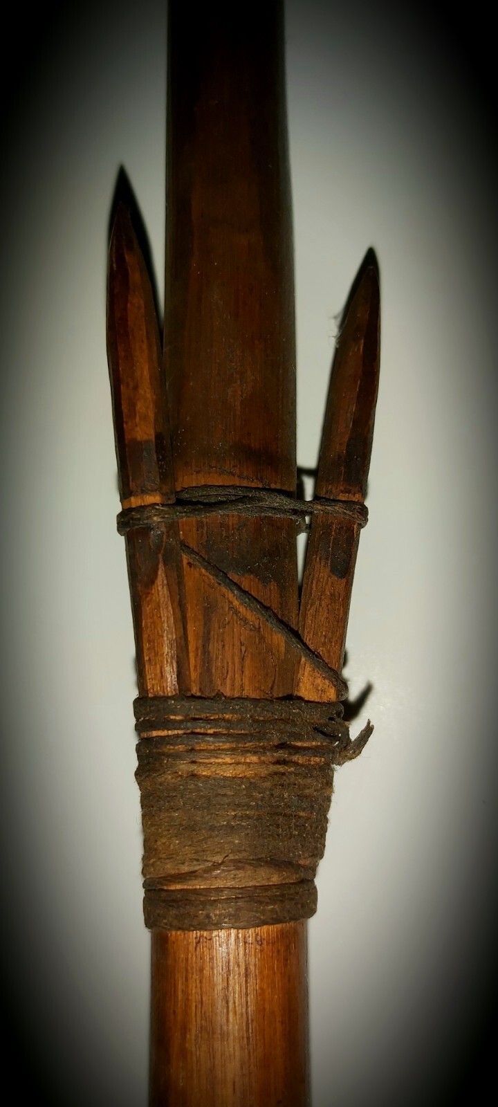 Northwest Coast; Coast Salish, fishing spears/harpoons (19th century).