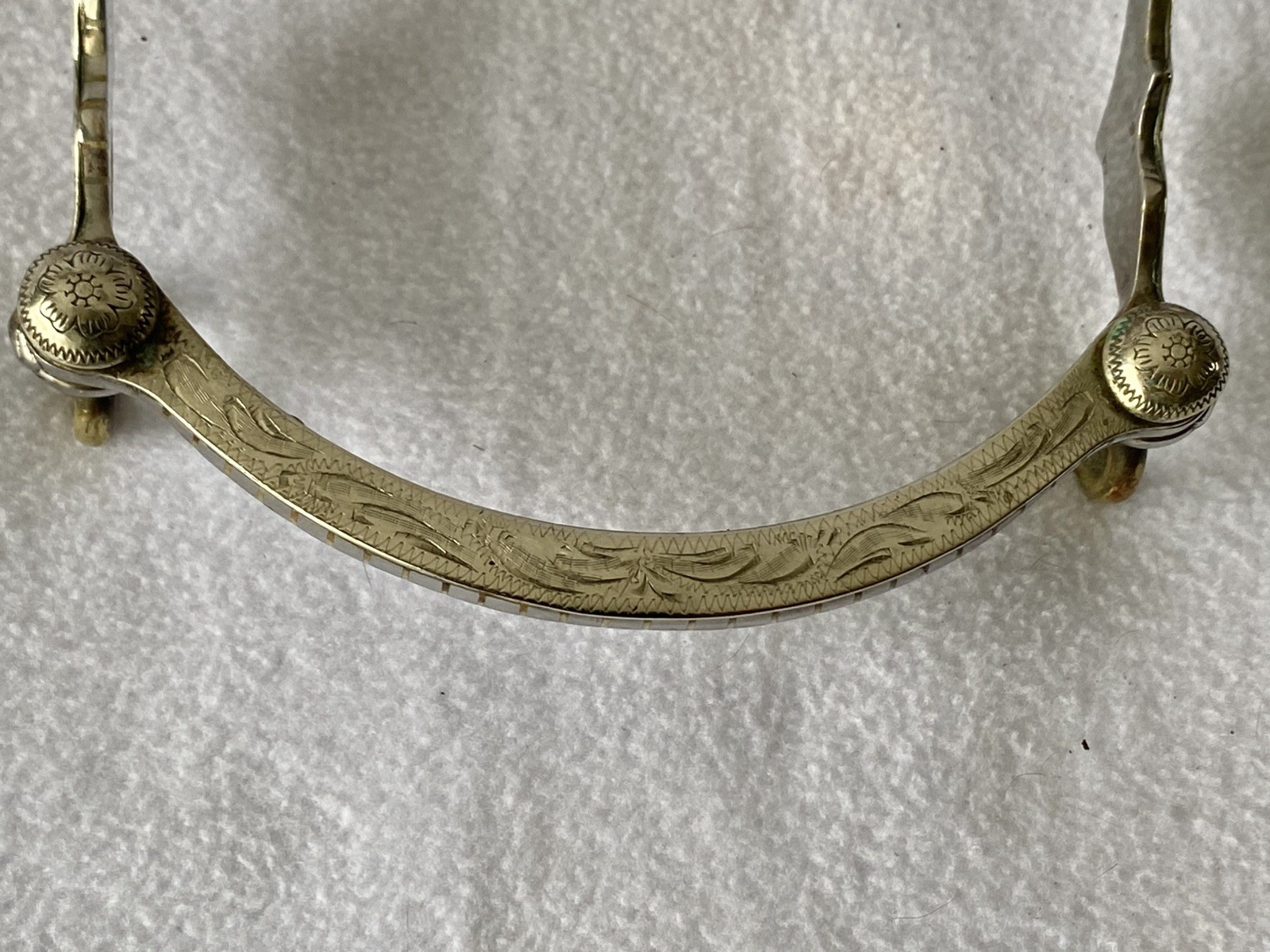 Gorgeous Vintage Silver BILLY ROYAL Arabian Morgan Show Bit~5" Frog Roller Mouth