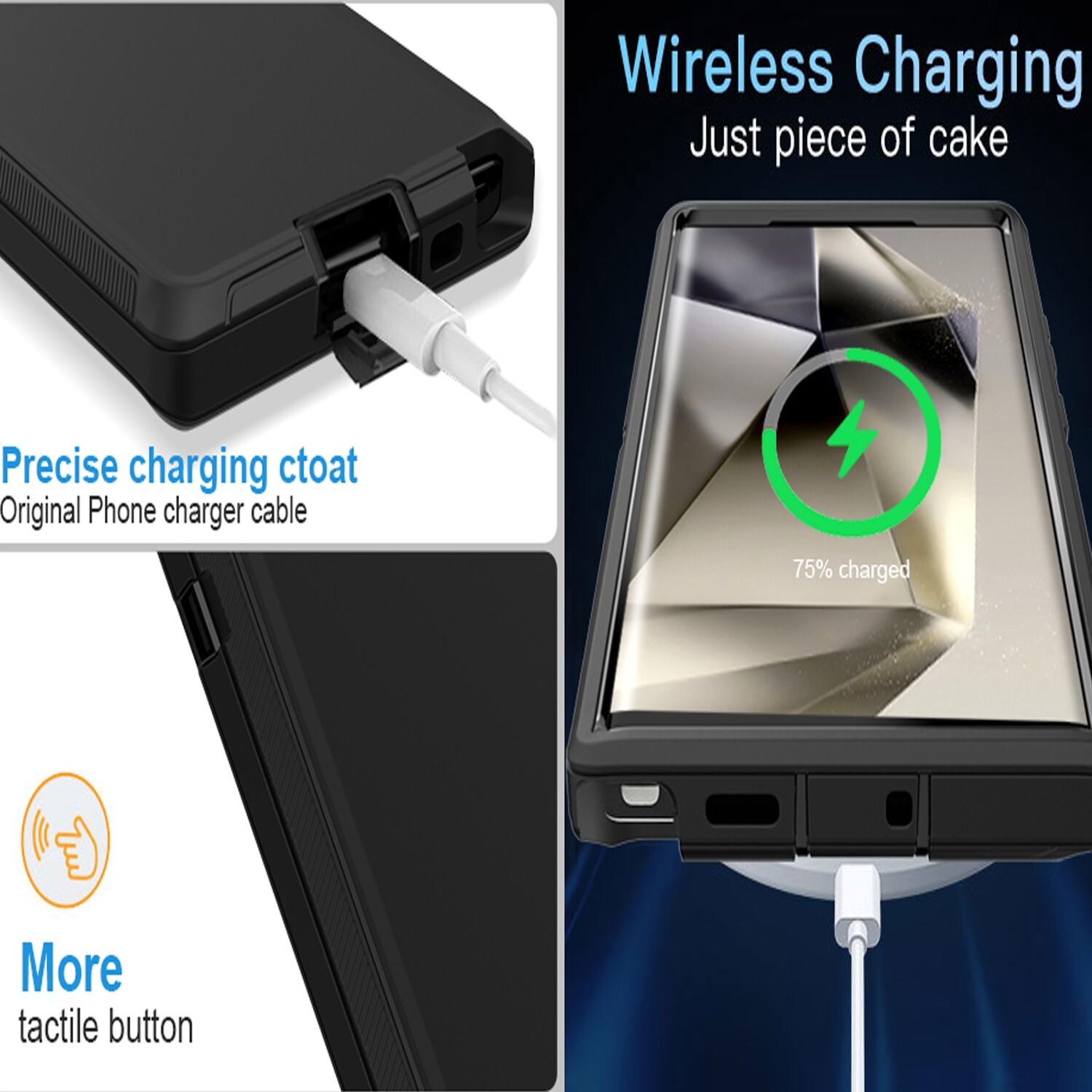 For Samsung Galaxy S22 Ultra/S22 Case Cover w/Clip fit Otterbox Defender +Screen