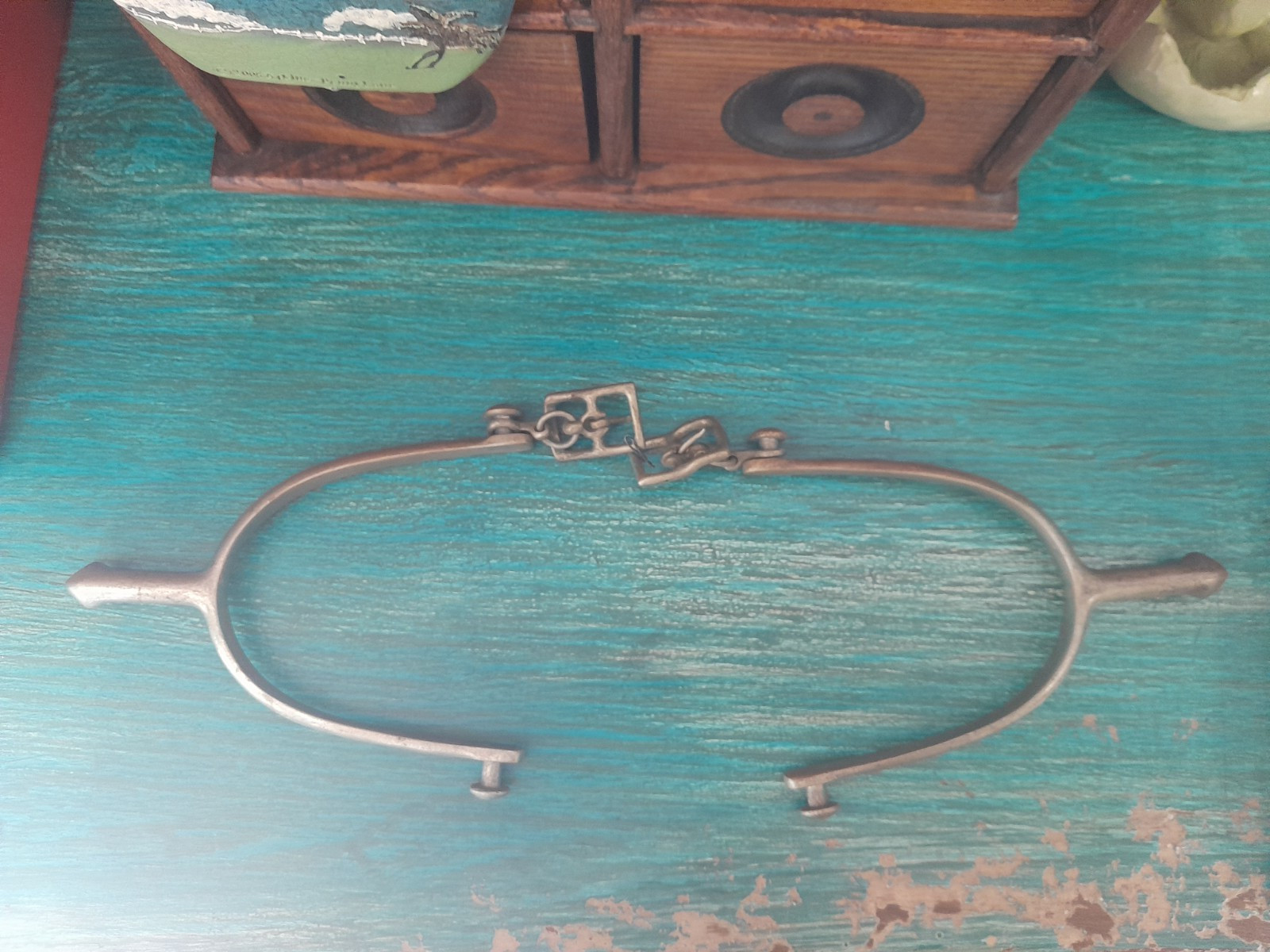 WW1 Calvary Spurs Stamped U.S. WL / AB Pre- 1926