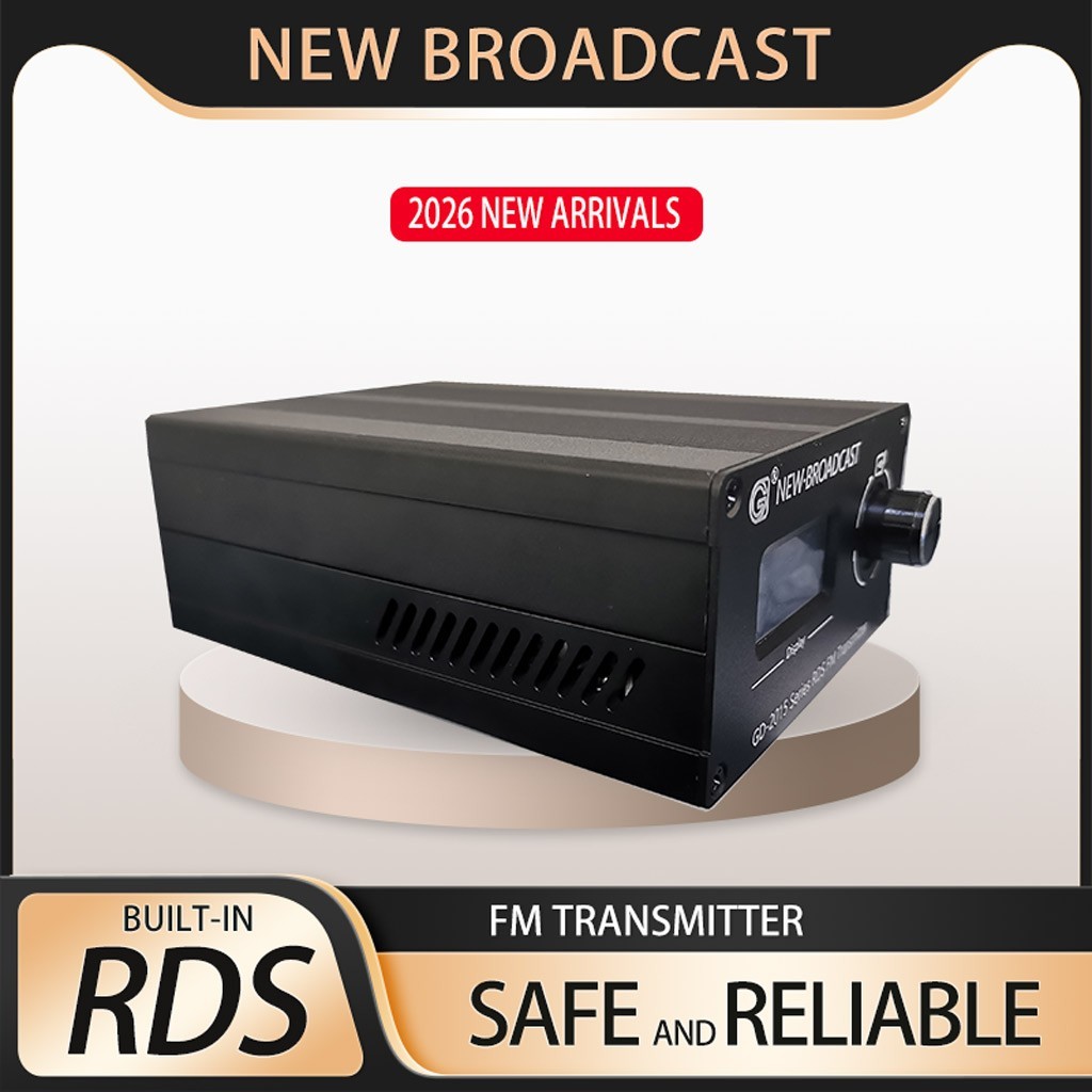 25W FM Transmitter Stereo USB Play Radio Station Transmitter Chips QN8007 BNC