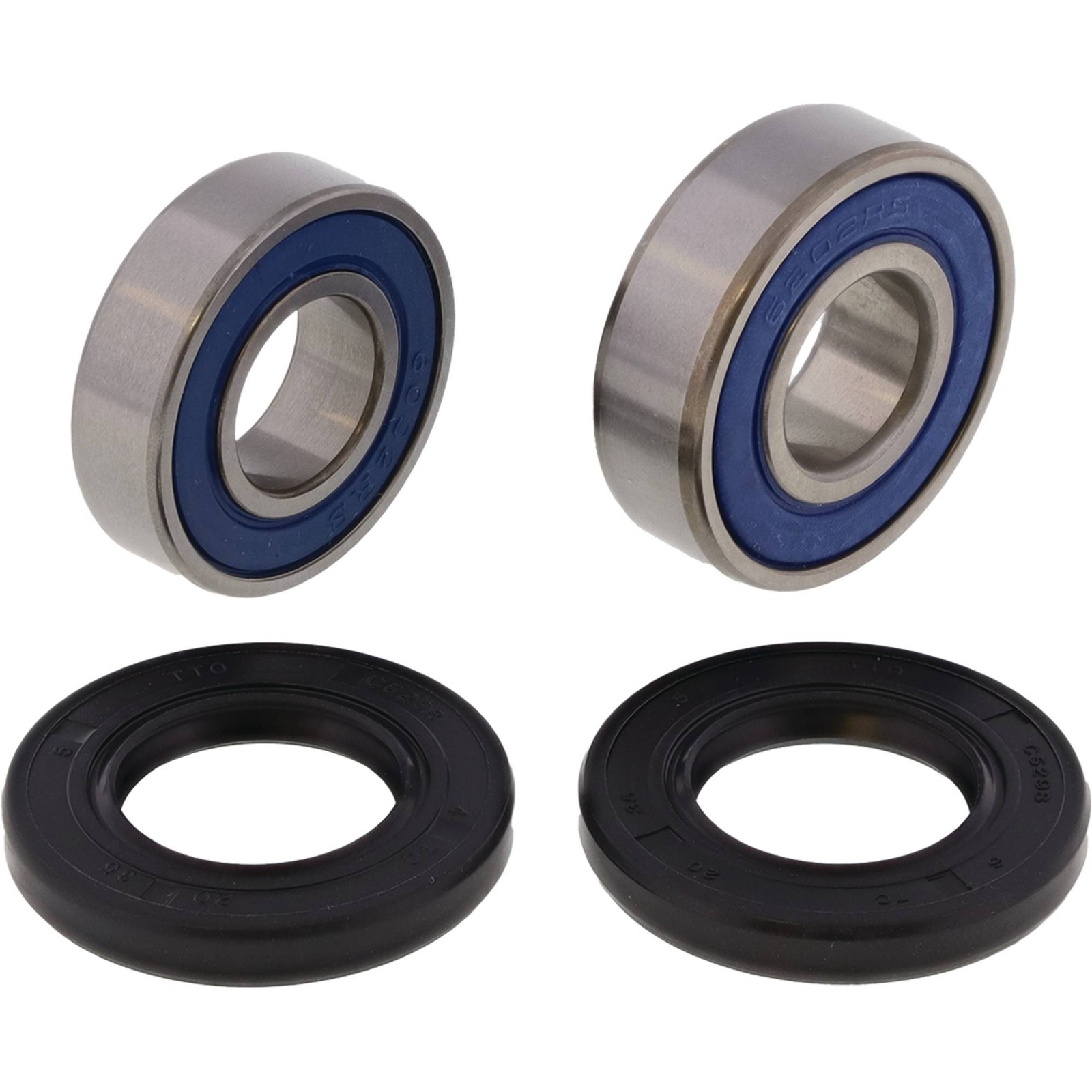All Balls 25-1168 Rear Wheel Bearing Seal Kit for Yamaha YZ80 93-01 YZ85 02-12