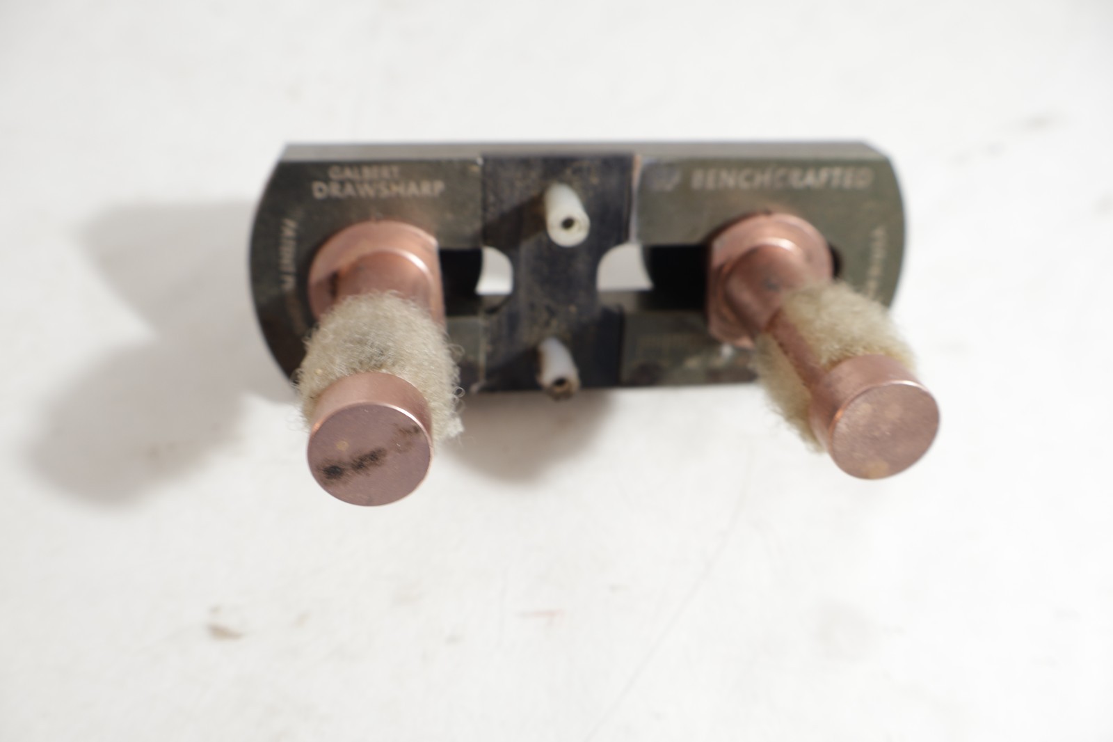 3 VERTIAS HONING GUIDES & 1BENCHCRAFTED GALBERT DRAWSHARP GOOD USED CONDITION