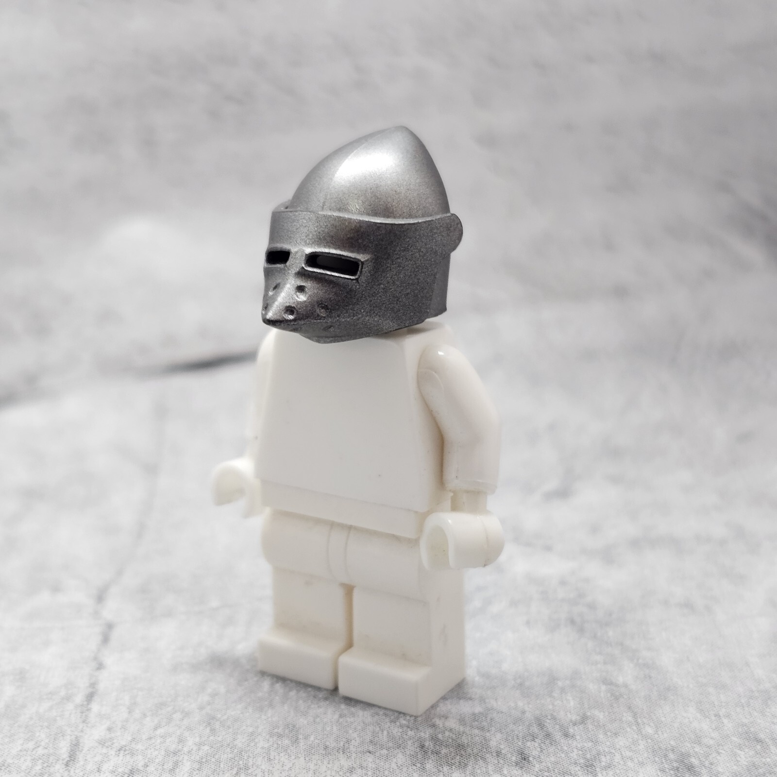 5pack Gray Knight helmet Blocks Accessories for Minifigures gt1VS01