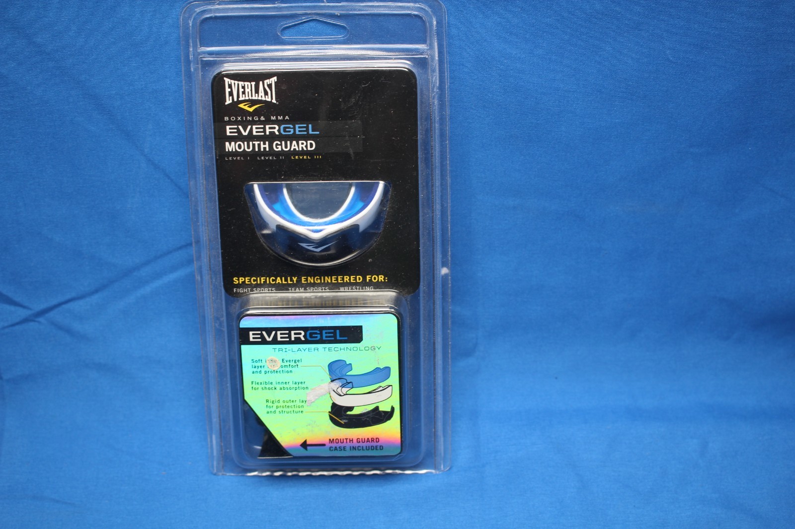 Everlast blue mouth guard 1400008 Boxing MMA