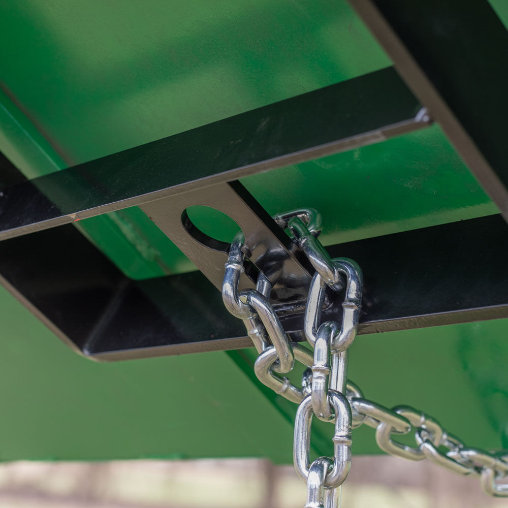 Titan Attachments Hay Bale Spear Frame Attachment with Stabilizer Spears