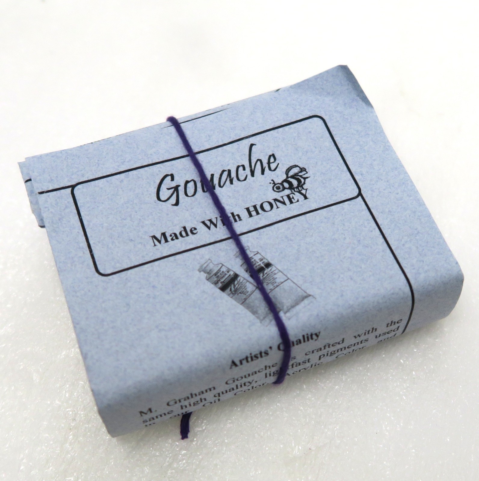 M. Graham Artists' Gouache Paint Lot of (3) .5oz Tubes Primary Colors New