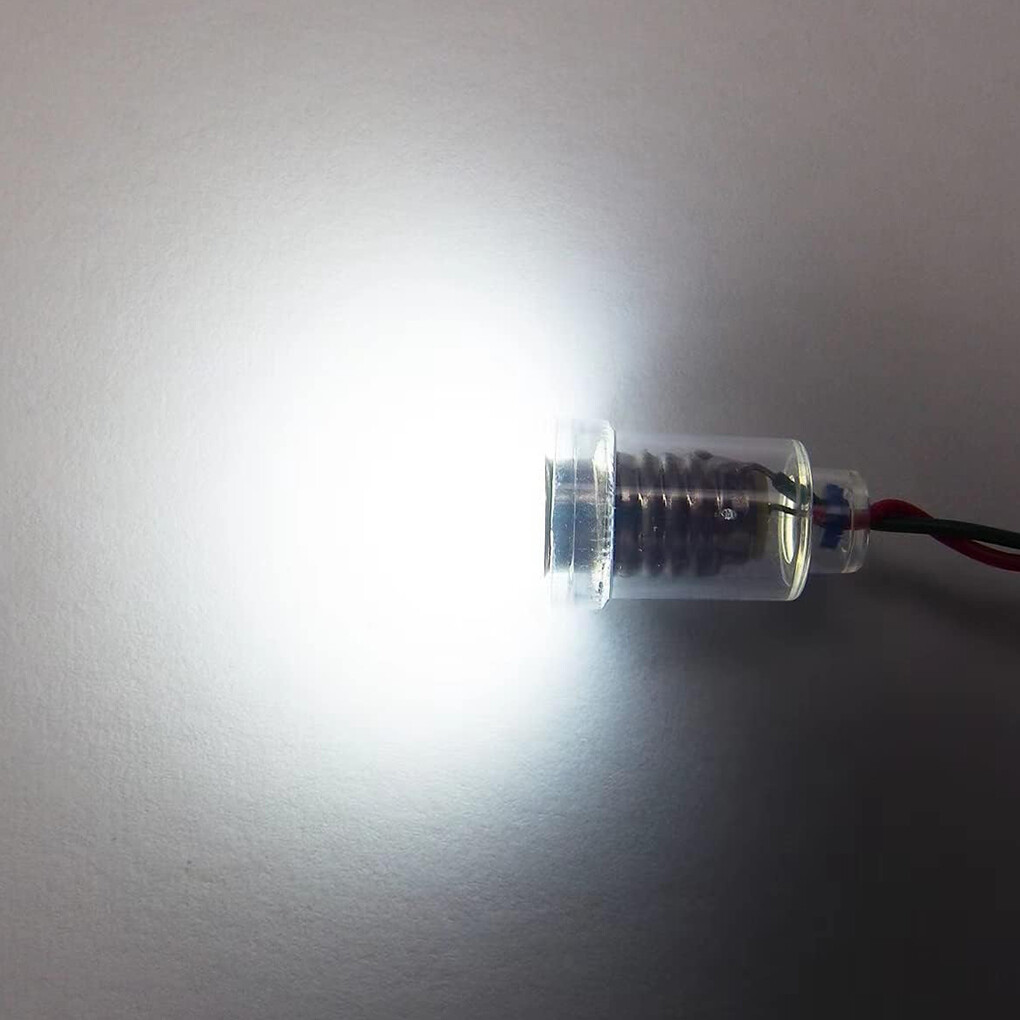 Bright White 432 LED bulbs 18 volt light bulbs For Lionel American Flyer 10 pack