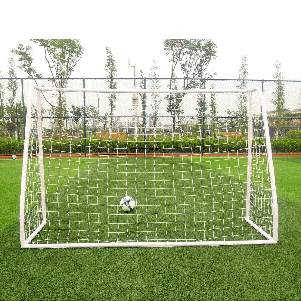 8' x 5' Soccer Goal With Net Strong Straps Anchor Large Soccer Goal Sports