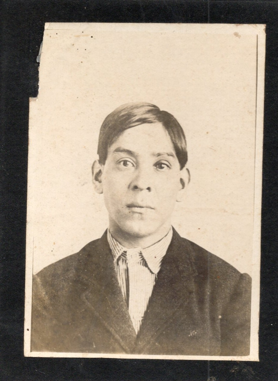 C1900s - Native Cherokee Young Man Boy Cabinet Card Photo Muskogee Area - XL2P