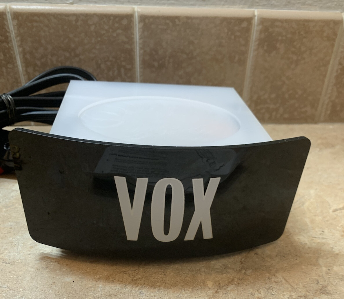 VOX VODKA LIGHTED BACK BAR GLORIFIER NOS